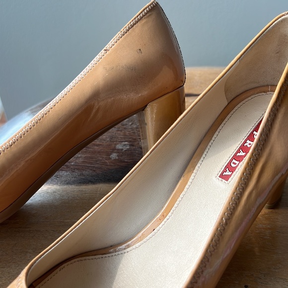 Vintage Prada Peep-toe Heels - Picture 6 of 6